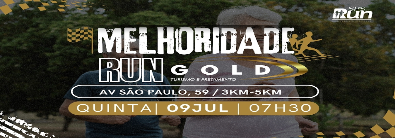 Melhoridade Run Gold 2026