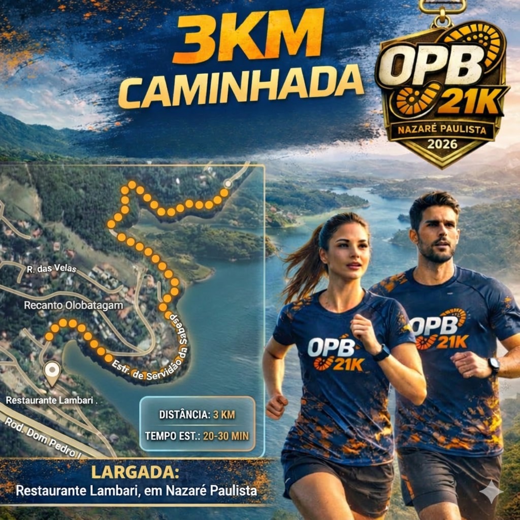 caminhada 3km