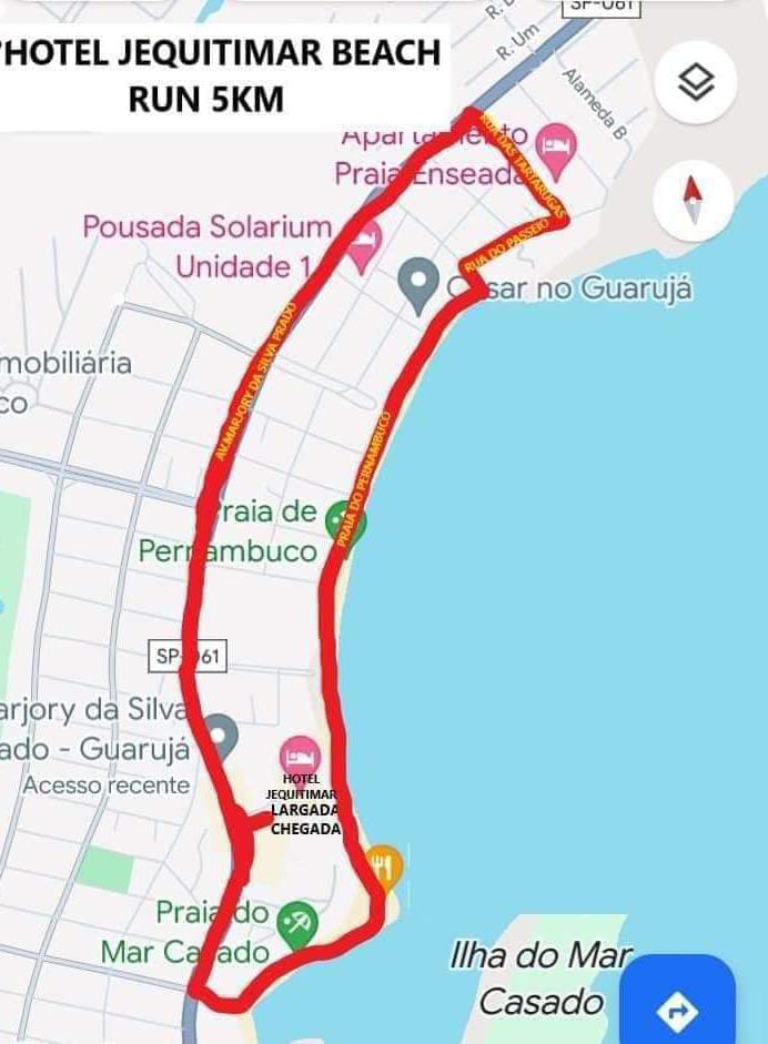 Percurso da Corrida