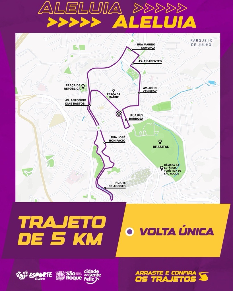 Percurso 5KM