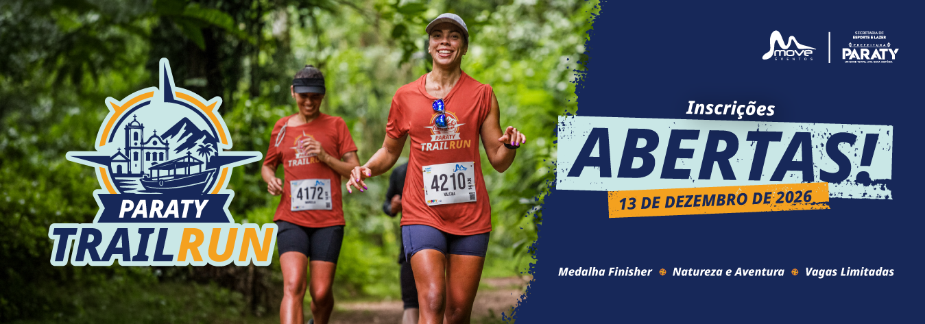 Capa Oficial Paraty Trail Run 2026