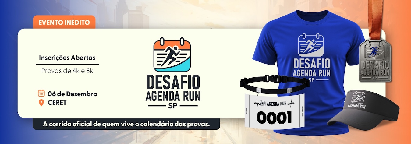 Desafio Agenda Run SP - capa do evento