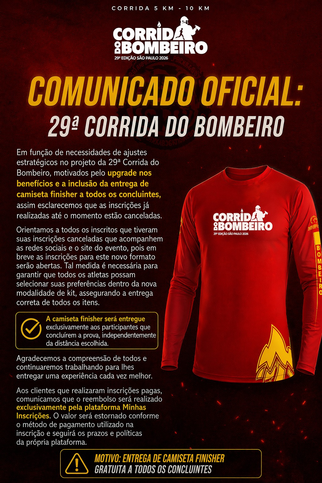 Comunicado importante