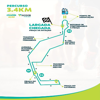 Mapa do Percurso 1