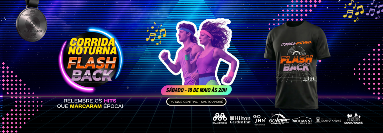 Banner Corrida Flash Back