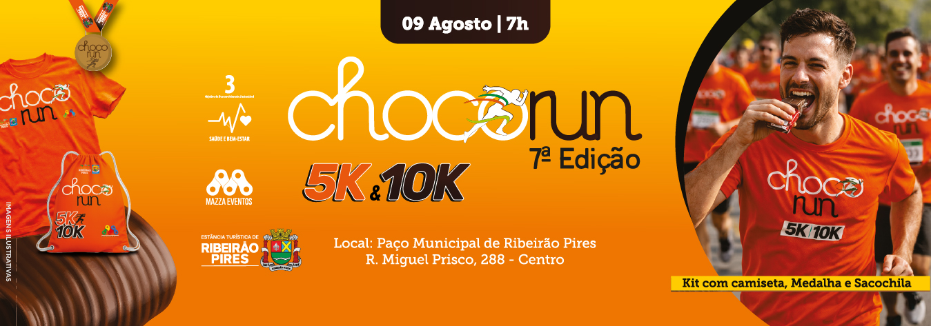 Capa Choco Run 7ª Edição
