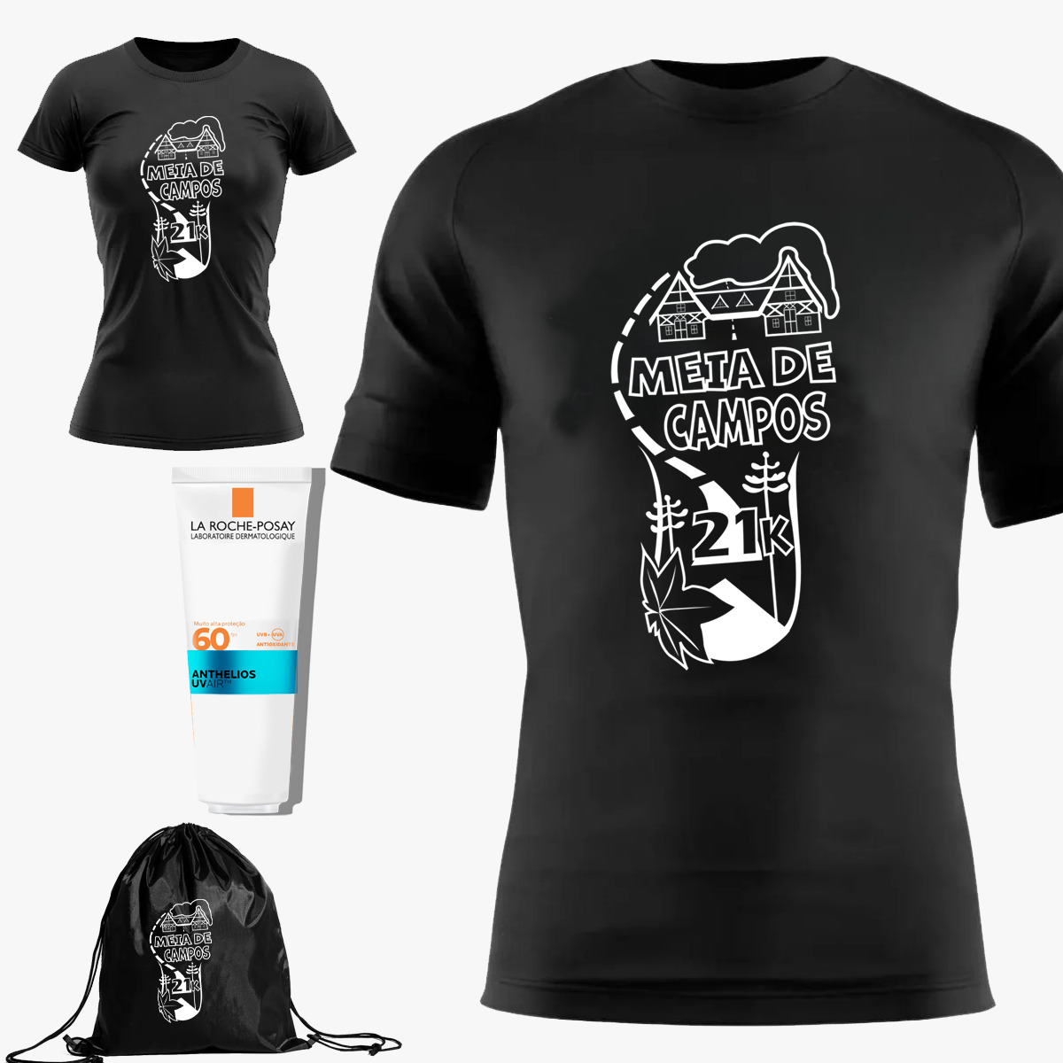 Kit do atleta - Meia Maratona de Campos do Jordão