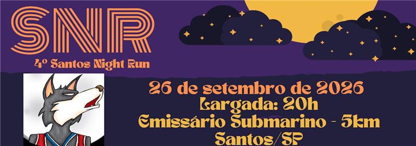 Capa Santos Night Run