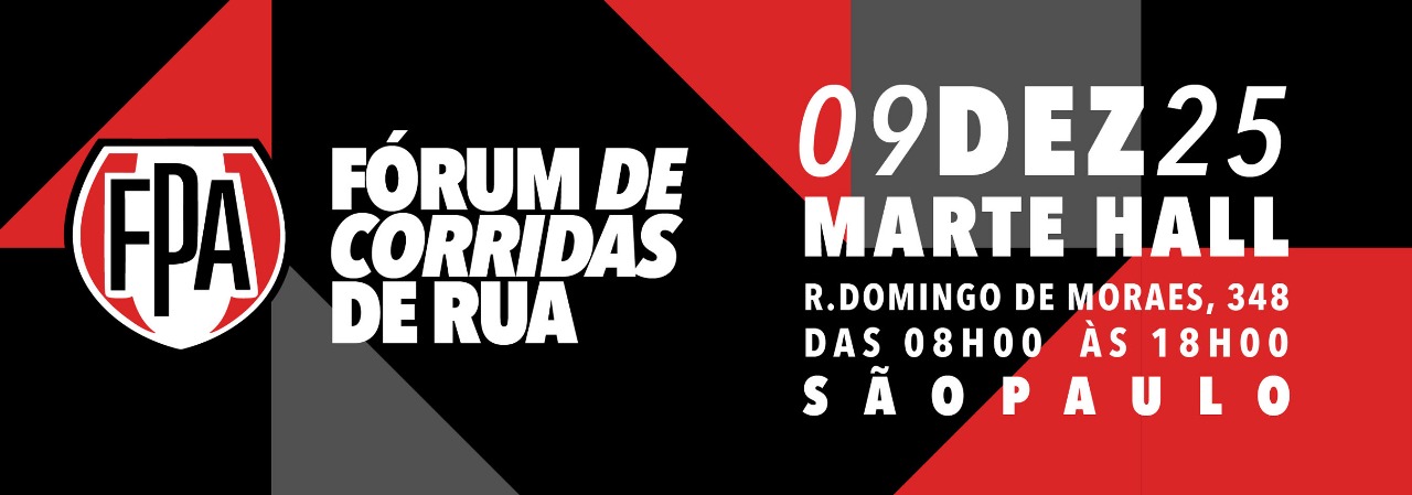 Capa Fórum FPA de Corridas de Rua 2025