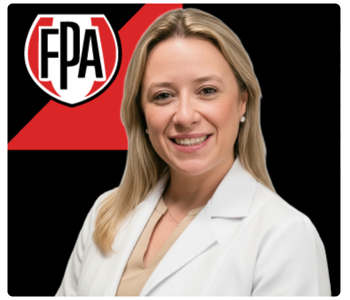 Dra. Ana Paula Rennó Sierra em atendimento de corrida de rua