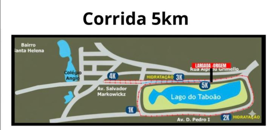 Percurso Trekking 5km