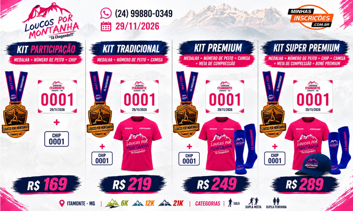 Kits do evento