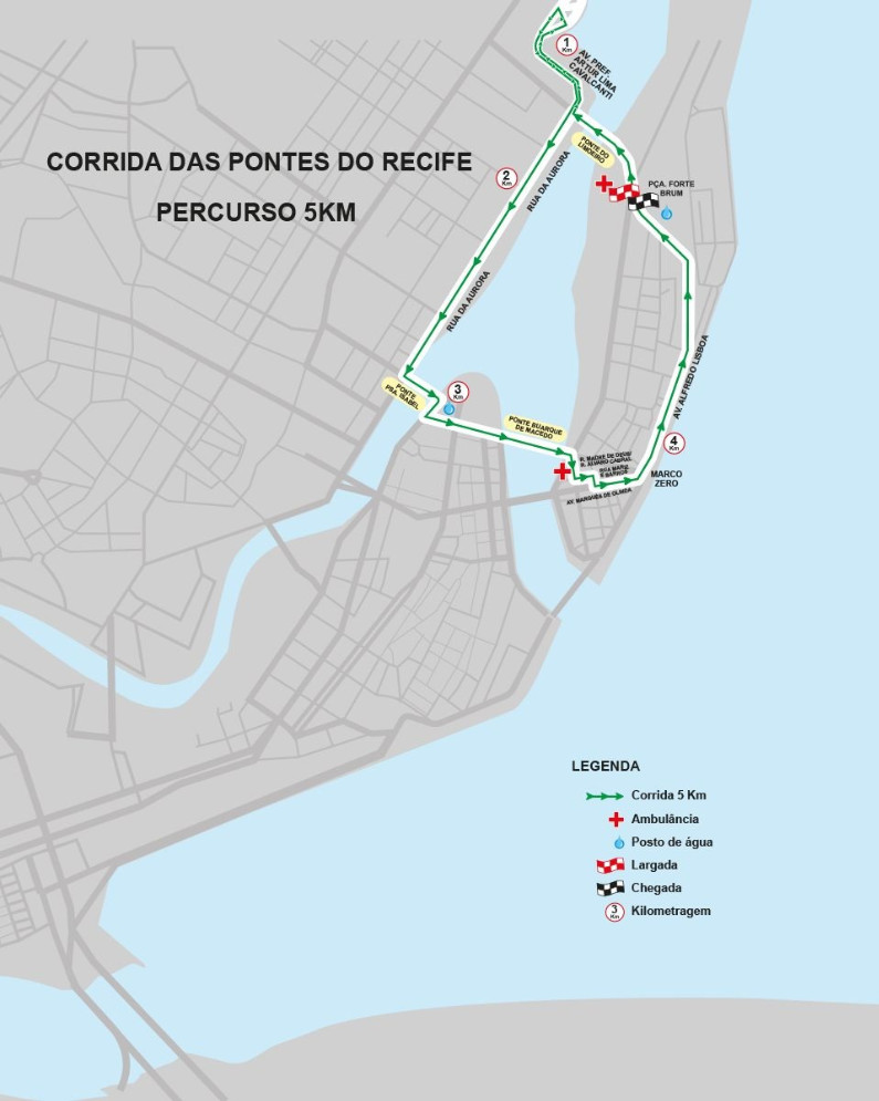 Mapa Percurso 5km