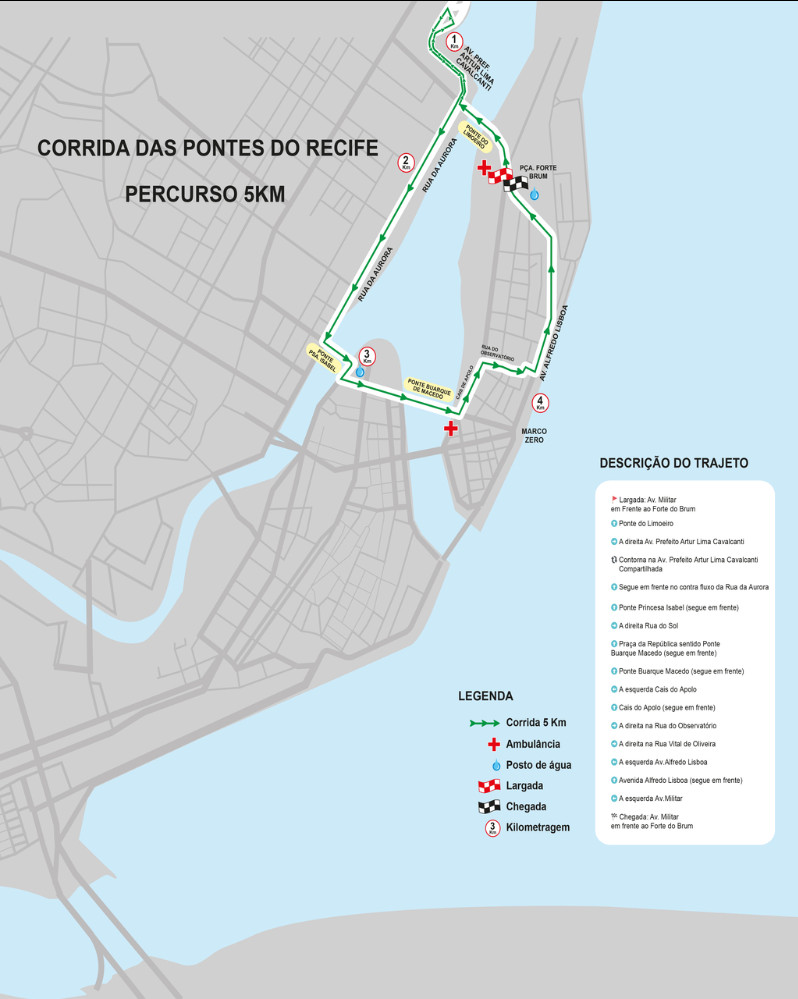 Mapa Percurso 5km